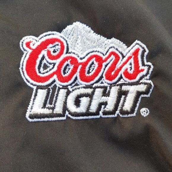 COORS LIGHT Windbreaker Jacket Men s Large Jacket - Picture 3 of 9